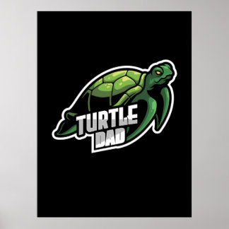 Turlte Lover | Turtle-Vater Poster