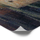 Turm am Teich Poster (Ecke)