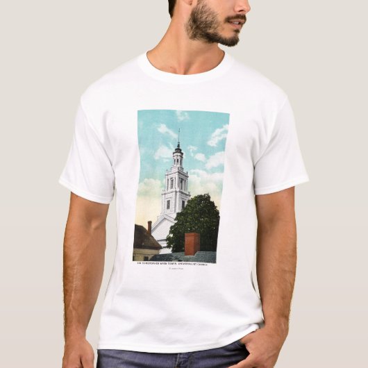 Turm-Ansicht Sir-Christopher Wren T-Shirt (Vorderseite)