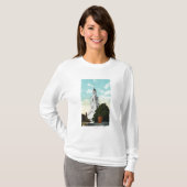 Turm-Ansicht Sir-Christopher Wren T-Shirt (Vorne ganz)