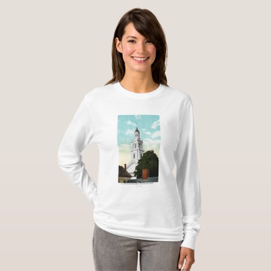 Turm-Ansicht Sir-Christopher Wren T-Shirt (Vorne ganz)