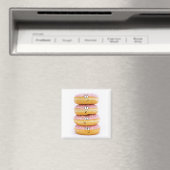 Turm aus rosa Donuszeichen-Magnet Magnet (In Situ (Geschirrspüler))