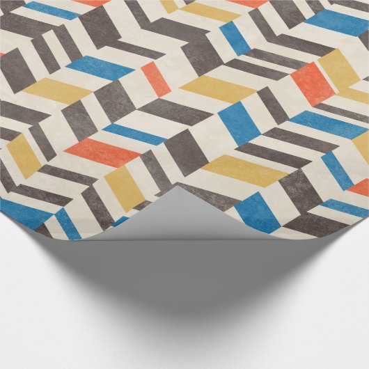 Turm-Blöcke Geschenkpapier (Ecke)