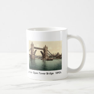 Turm-Brücke 1890's Londons offene Kaffeetasse
