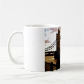 Turm-Brücke 2 Kaffeetasse (Links)