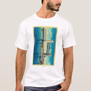 Turm-Brücke erhöht für Sacramento River T-Shirt
