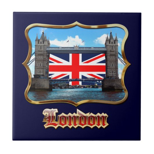 Turm-Brücke Fliese (Vorderseite)