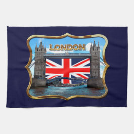 Turm-Brücke Geschirrtuch