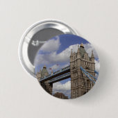 Turm-Brücke London, England Button (Vorne & Hinten)