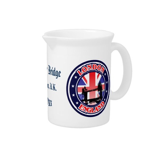 Turm-Brücke - London, Großbritannien Getränke Pitcher