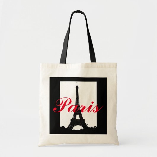 Turm-Budget-Tasche Paris Eiffel Tragetasche (Vorne)