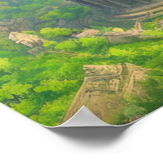 Türm der Geheimnisse Poster (Ecke)