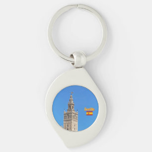 Turm der Kathedrale in Sevilla, Spanien, Reise Schlüsselanhänger