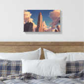 Turm der Republik Leinwanddruck (Insitu (Schlafzimmer))