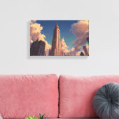 Turm der Republik Leinwanddruck (Insitu (Wohnzimmer))