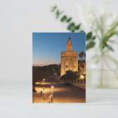 Turm des Goldes Postkarte (Stehend Vorderseite)