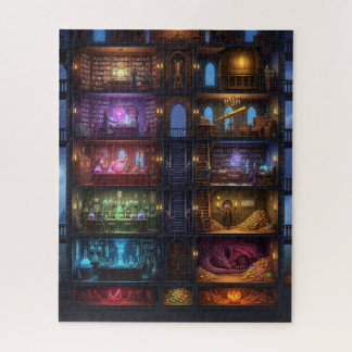 Turm des Zauberers Puzzle