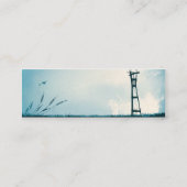 Turm - dünn mini visitenkarte (Rückseite)