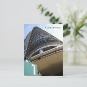 Turm eins postkarte (Stehend Vorderseite)