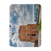 Turm Gediminas in Vilnius, Litauen Magnet (Vertikal)
