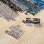 Turm Gediminas in Vilnius, Litauen, Puzzle Jigsaw (Seite)