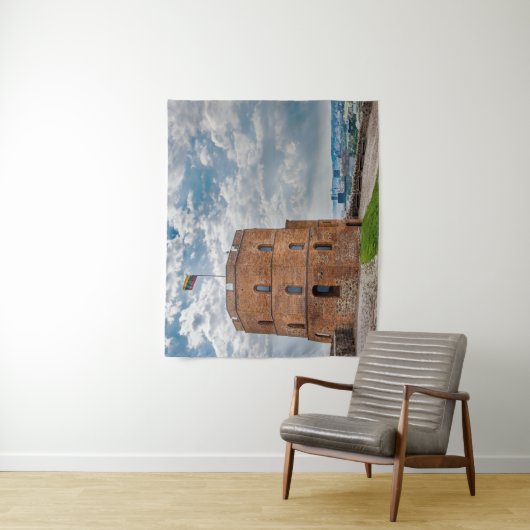 Turm Gediminas in Vilnius, Litauen Wandteppich (Beispiel)