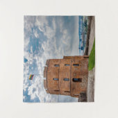 Turm Gediminas in Vilnius, Litauen Wandteppich (Vorderseite)