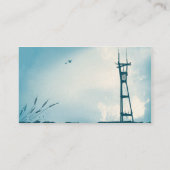 Turm - Geschäft Visitenkarte (Rückseite)