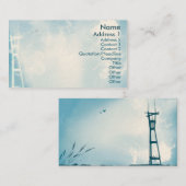 Turm - Geschäft Visitenkarte (Vorne/Hinten)