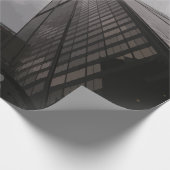 Turm in der Stadt. Geschenkpapier (Ecke)