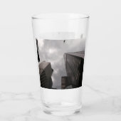 Turm in der Stadt. Glas (Rückseite)