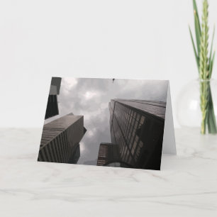 Turm in der Stadt. Karte