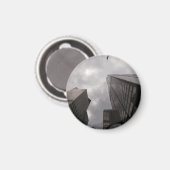 Turm in der Stadt. Magnet (Vorderseite/Rückseite)