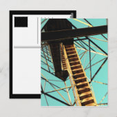 Turm in Eureka-Federn Postkarte (Vorne/Hinten)