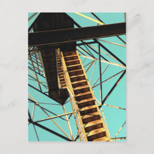 Turm in Eureka-Federn Postkarte