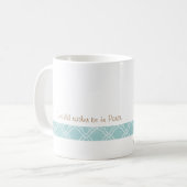 Turm-Kaffee-Tee-Schokoladen-Tasse Paris Eiffel Kaffeetasse (Vorderseite Links)