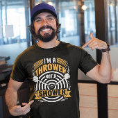 Turm Keine Dusche - Funny Dart Player T-Shirt