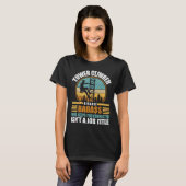 Turm Kletterer Turm Klettern T-Shirt (Vorne ganz)