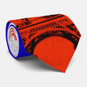 Turm-Krawatte Frankreichs Eiffel Krawatte (Gerollt)