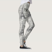 Turm-Leggings Paris Eiffel Leggings (Rechts)