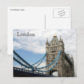 Turm London Postkarte (Vorne/Hinten)