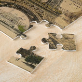 Turm Musiknotenkamelienfranzoseparis Eiffel Puzzle (Seite)