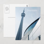 Turm Toronto CN Postkarte (Vorne/Hinten)