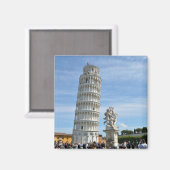 Turm und Statue La Fontana dei Putti, Pis Magnet (Vorderseite/Rückseite)