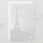 Turm Vintag France Paris Eiffel Briefpapier (Vorne/Hinten)
