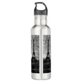 Turm Vintag France Paris Eiffel Edelstahlflasche (Rückseite)