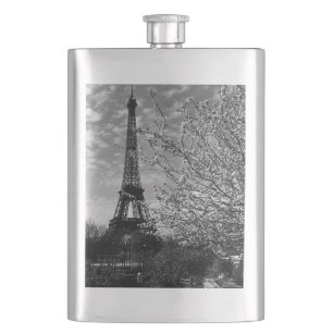 Turm Vintag France Paris Eiffel Flachmann