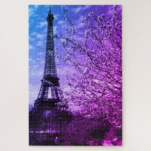 Turm Vintag France Paris Eiffel Puzzle