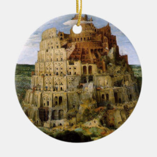 Turm von Babel - 1563 Keramikornament