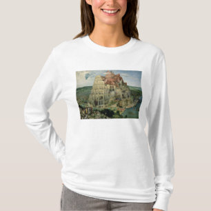 Turm von Babel, 1563 (Öl auf Platte) T-Shirt